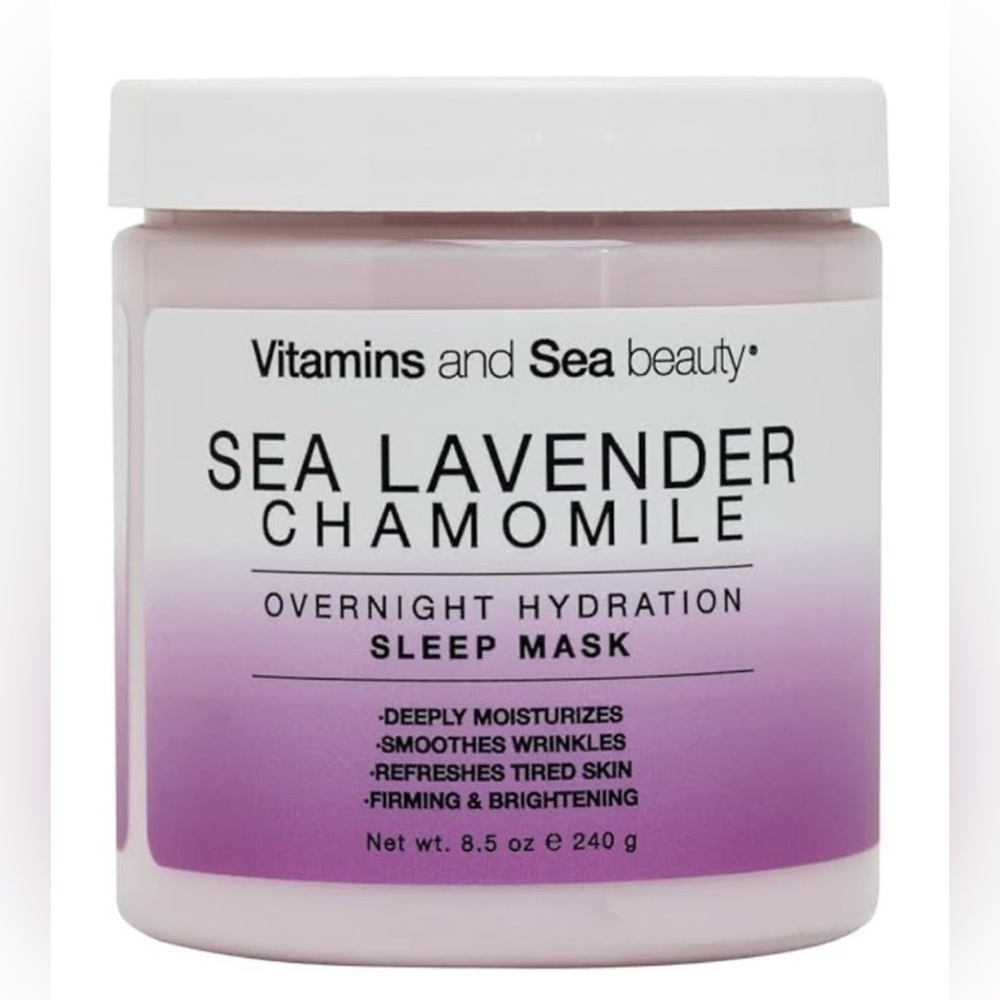Vitamins and Sea Beauty Sea Lavender Chamomile Overnight Hydration Sleep Mask